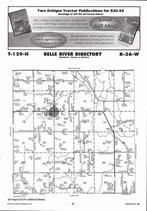 Belle River Township Directory Map, Douglas County 2006